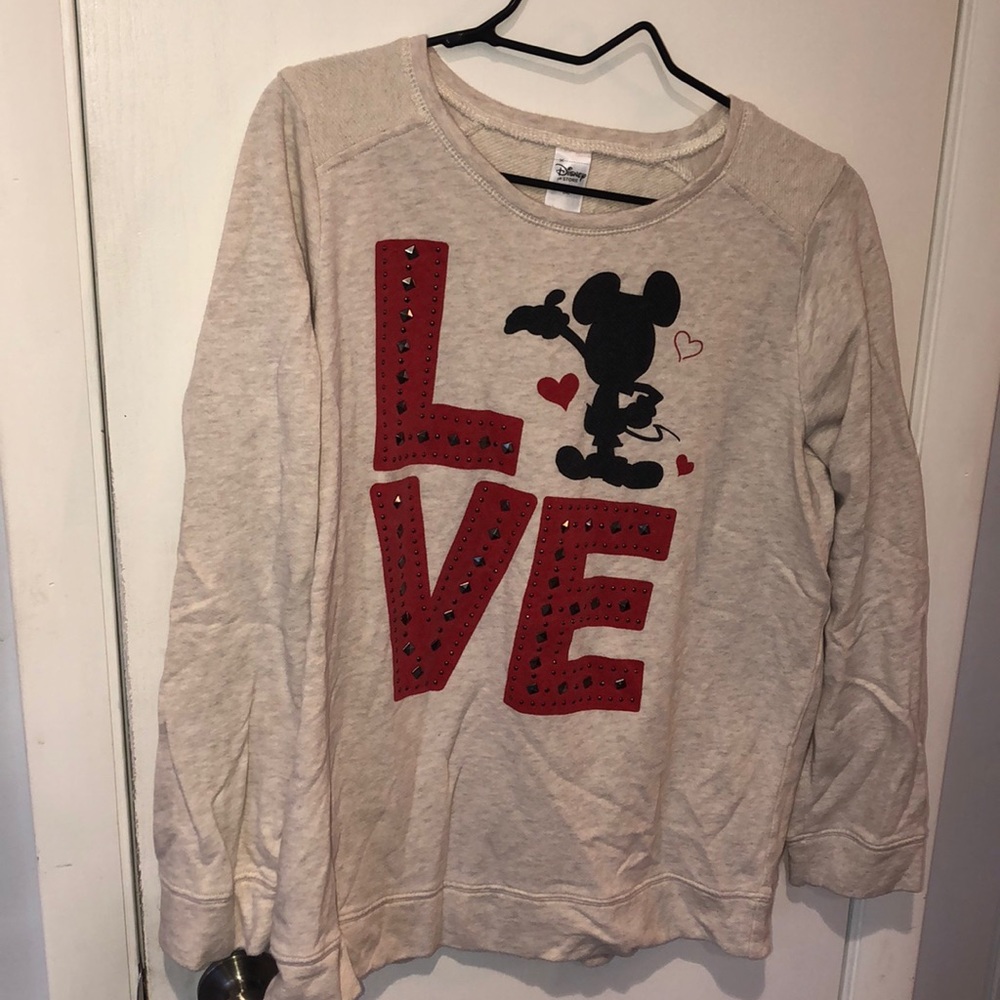 Mickey love sweatshirt